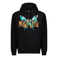Black you matter Premium Hoodie - NancyCooperArtShop