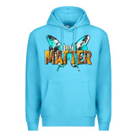 Ocean Blue you matter Premium Hoodie - NancyCooperArtShop