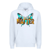 White you matter Premium Hoodie - NancyCooperArtShop