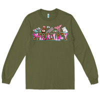 Army Green pharmacy Long Sleeve Tee - AdoDesignShop
