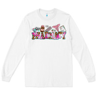 White pharmacy Long Sleeve Tee - AdoDesignShop