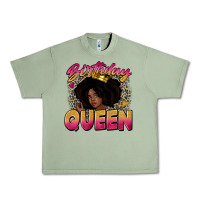 Oil Green birthday queen Urban Heavy Tee - Zillion Design Studio