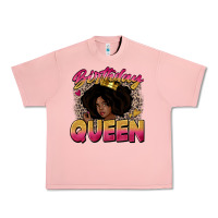 Salmon birthday queen Urban Heavy Tee - Zillion Design Studio
