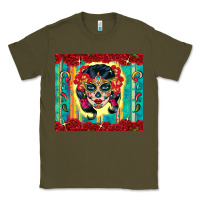 Army Green sugar skull tumbler 3 Classic Tee - CTS Tumbler Store