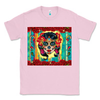 Bubblegum Pink sugar skull tumbler 3 Classic Tee - CTS Tumbler Store