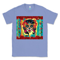 Colony Blue sugar skull tumbler 3 Classic Tee - CTS Tumbler Store