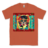 Copper sugar skull tumbler 3 Classic Tee - CTS Tumbler Store