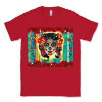 Red sugar skull tumbler 3 Classic Tee - CTS Tumbler Store