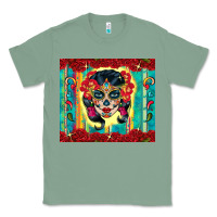Sage sugar skull tumbler 3 Classic Tee - CTS Tumbler Store