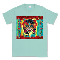 Seafoam sugar skull tumbler 3 Classic Tee - CTS Tumbler Store