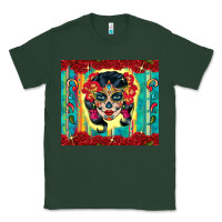 Sports Green sugar skull tumbler 3 Classic Tee - CTS Tumbler Store