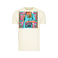 Vintage Arctic nurse life blonde woman Vintage Tee - RanaPortraitStore