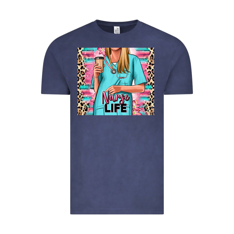Nurse Life Blonde Woman Vintage Tee by RanaPortraitStore | Teevron