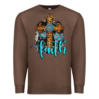 Chestnut faith western turquoise Premium Sweatshirt - AdoDesignShop