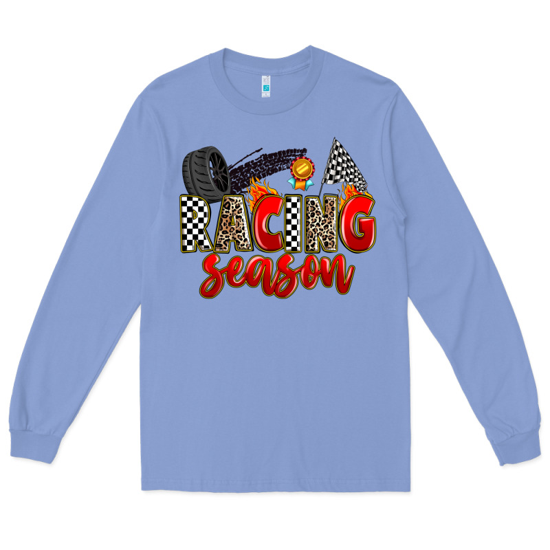 Racing Season Long Sleeve Tee by Zillion Design Studio | Teevron