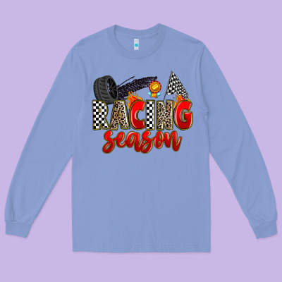 Racing Season Long Sleeve Tee Designed By Zillion Design Studio