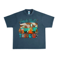 Midnight Navy back that thing up Urban Heavy Tee - texasbilliewilder