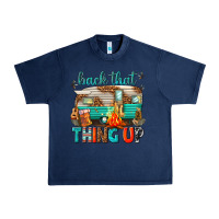 Navy back that thing up Urban Heavy Tee - texasbilliewilder