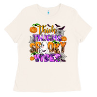 Bone thick thighs spooky vibes Ladies Tee - AdoDesignShop