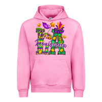 Fuchsia Pink Louisiana Urban Hoodie - BundleAndBundleShop