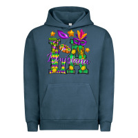 Pigment Midnight Navy Louisiana Urban Hoodie - BundleAndBundleShop