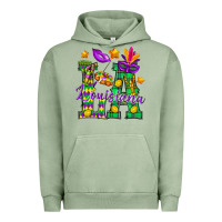 Pigment Oil Green Louisiana Urban Hoodie - BundleAndBundleShop
