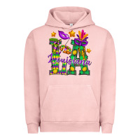 Pigment Salmon Louisiana Urban Hoodie - BundleAndBundleShop