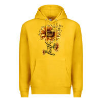 Lemon faith sunflower Premium Hoodie - MaliasSmallBusiness