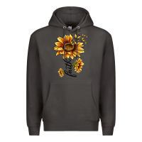 Smoke faith sunflower Premium Hoodie - MaliasSmallBusiness