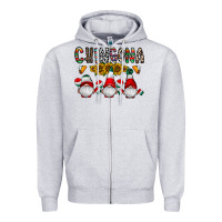 Heather Grey Chingona Zipper Hoodie - CowhideDigitalArt
