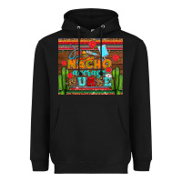 Black nacho average nurse with roses Heavyweight Hoodie - AdoDesignShop