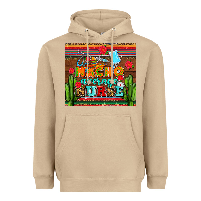 Nacho Average Nurse With Roses Heavyweight Hoodie by AdoDesignShop | Teevron