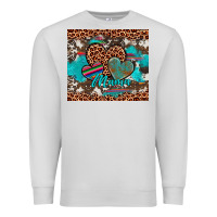 Dove Grey hearts mama Premium Sweatshirt - Artiststas