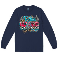 Navy race wife Long Sleeve Tee - Zillion Design Studio