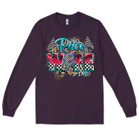 Plum race wife Long Sleeve Tee - Zillion Design Studio