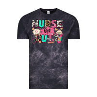 Cloud Black nurse on duty Vintage Tee - RanaPortraitStore