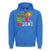 True Royal hello sun schools done Zipper Hoodie - HRA Design Shop