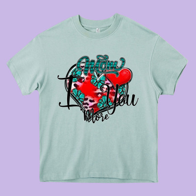 Mom I You More Heavy Core Tee Designed By Sublimationcraftshop
