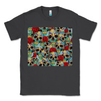 Smoke sugar skulls roses tumbler 3 Classic Tee - CTS Tumbler Store