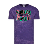 Cloud Purple nurses call the shots Vintage Tee - RanaPortraitStore
