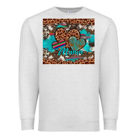 Oatmeal Heather hearts mama Premium Sweatshirt - Artiststas