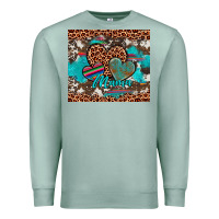 Seafoam hearts mama Premium Sweatshirt - Artiststas