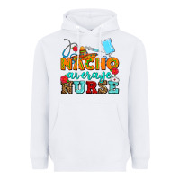 White nacho average nurse Heavyweight Hoodie - AdoDesignShop