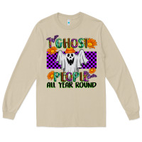 Mushroom I Ghost People All Year Round Long Sleeve Tee - texasbilliewilder