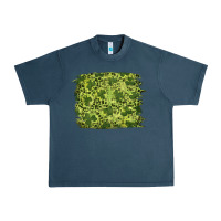 Midnight Navy st patrick's day shamrock leopard background Urban Heavy Tee - RanaPortraitStore