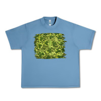 Pebble Blue st patrick's day shamrock leopard background Urban Heavy Tee - RanaPortraitStore