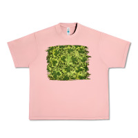 Salmon st patrick's day shamrock leopard background Urban Heavy Tee - RanaPortraitStore