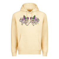 Pina Colada skeleton hands mardi gras Premium Hoodie - MaliasSmallBusiness