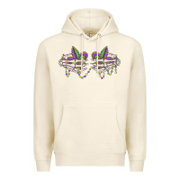 Tofu skeleton hands mardi gras Premium Hoodie - MaliasSmallBusiness
