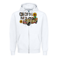 White cinco de mayo truck Zipper Hoodie - CowhideDigitalArt